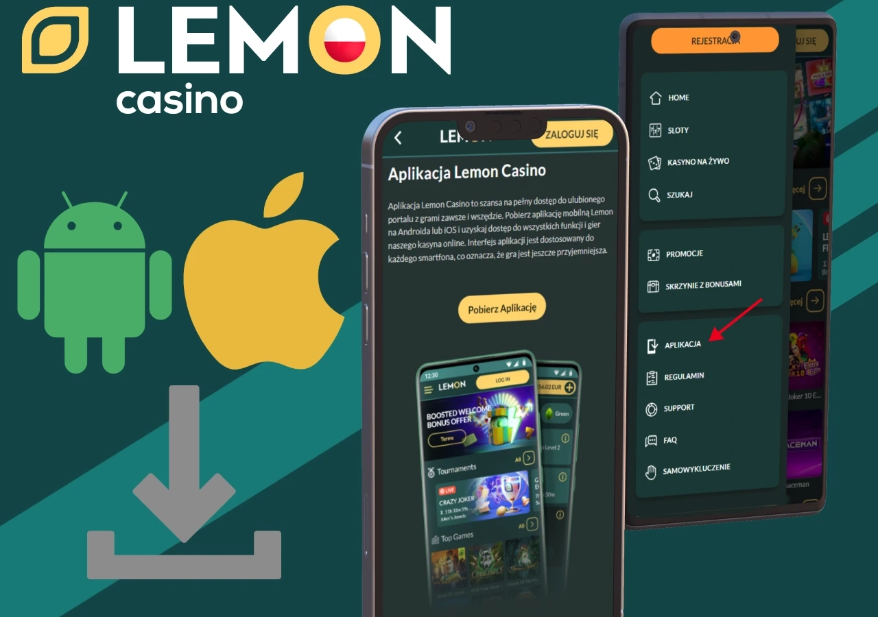 Lemon Casino przygotowalo wygodne i szybkie aplikacje na urzadzenia mobilne